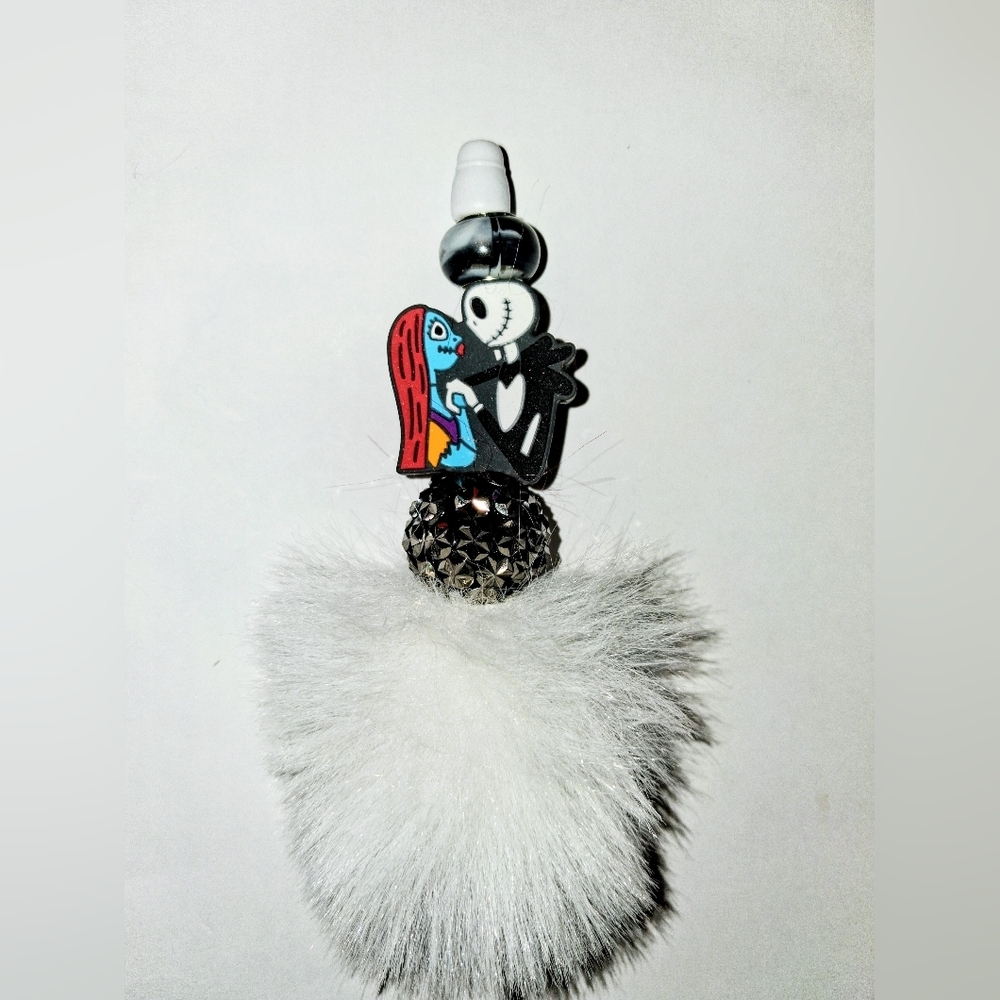 🖤 JACK AND SALLY - FLUFFY CHARM PEN